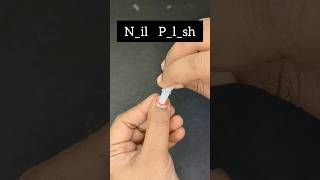 Plastic-এর bottle দিয়ে Fake nails তৈরি করলাম😱#shorts #fakenails #plasticbottlecraft #challenge