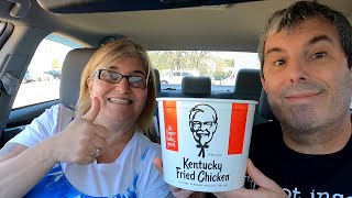 NEW kfc $10 8 pc bucket deal food review