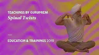 KRI | Education & Trainings 2019 |  GuruPrem | Spinal Twists