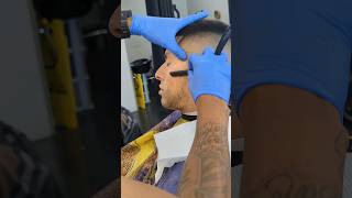 STRAIGHT RAZOR TECHNIQUE 💈🔥 #shorts #youtubeshorts #viral #art #fyp #barber