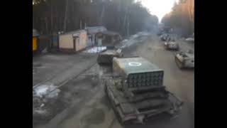 Ukraine War Russian Armor Crosses Belarus Border