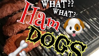 How To Make The Famous  Hamdog #hamdog #pitbosssmoker