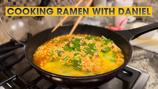 Cooking RAMEN with Daniel (USA TRIP VOL.7)