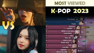 Most Viewed K-POP of 2023 | Male VS Female (2023. 6)