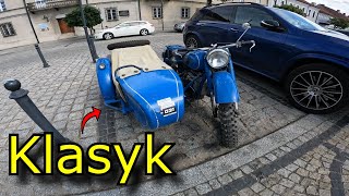 MOTOCYKL Z WÓZKIEM BOCZNYM *świetna maszyna*