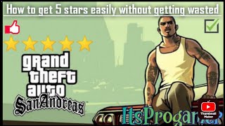 How to reach 5 to 6 stars in GTA SAN ANDREAS @CC_GokuYT