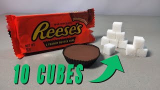 How Much Sugar Is In Reese's Peanut Butter Cups (1.5oz/42g)