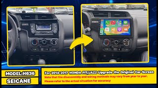 CarPlay & Android Auto Installation | 2014-2017 HONDA FIT/JAZZ Radio Upgrade with HD Touchscreen