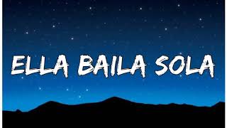 Eslabon Armado, Peso Pluma - Ella Baila Sola (Letra_Lyrics)