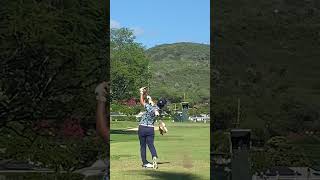 比嘉一貴プロ　スイングプレーン　#shorts #golf