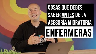 Cosas que debes saber ANTES de la asesoría (ENFERMERAS) con Gamba Migration