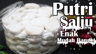 Resep Putri Salju Renyah Lumer Dimulut || MUDAH BANGET!!