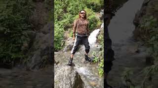 nainital uttrakhand waterfall #mrsaiffu01 #nainilake #viral #funny #uttarakhand