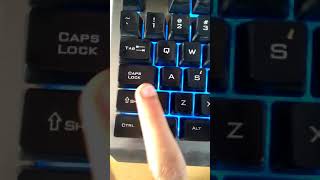 How to press shift in computer keyboard