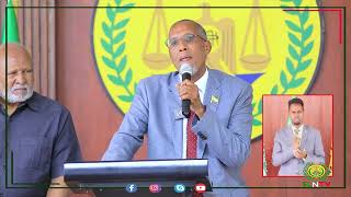 MUUQAAL HORE: Khudbaddii Madaxweyne Muuse Biixi Cabdi ee Kulanka Baaqa Nabada Magaaladda Laascaanood