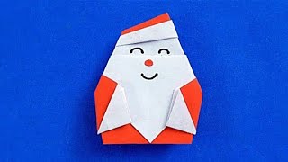 Origami Christmas Santa Claus | Hiasan Natal