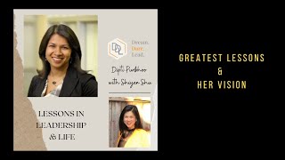 Dipti Purbhoo, Executive Director at Dorothy Ley Hospice shares her greatest lessons & vision