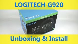 Logitech G920 unboxing & install on playseat® evolution