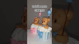 Cómo hacer osito para Baby Shower #ositos en #porcelanafría clase #gratis por mi página de #facebook