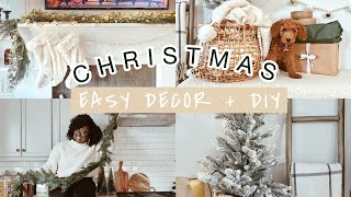 NEW!✨YOU'RE LAZY & BROKE CHRISTMAS DECOR | EASY CHRISTMAS DECOR IDEAS 2019 | JNAYDAILY