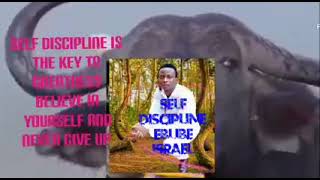 Self discipline by Ebube Israel Biafra reggae musician