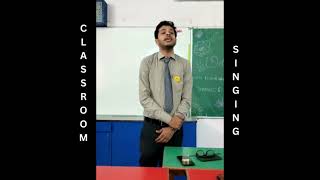 Bathroom singing se acha hai classroom singing😄 Try to karo🙃 | Ft. The bengoli boy