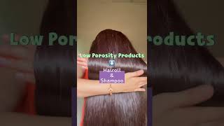 Low porosity Hairoil & Shampoo ⬇️ #hair #haircare #longhair #shorts