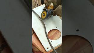 Removing thick black wire coating