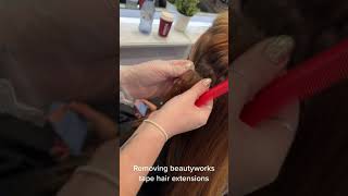 Removing Tape Hair Extensions!!!