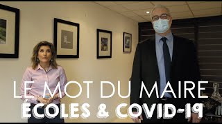 Le mot du maire : écoles et COVID-19 à Longjumeau