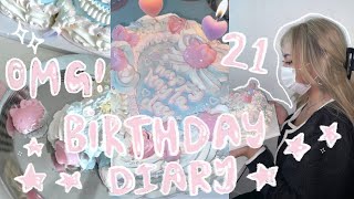 21st BIRTHDAY DIARY ☆ korea diaries ep. 7: going blonde, celebrating my bday in seoul, jongho day