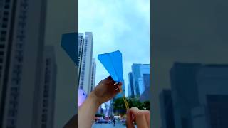 How to make paper plane launcher , Rubberband plane launcher , easy paper craft