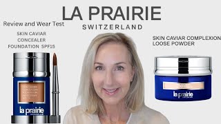 LA PRAIRIE SKIN CAVIAR CONCEALER FOUNDATION SPF 15 | REVIEW & WEAR TEST | DRY, MATURE SKIN