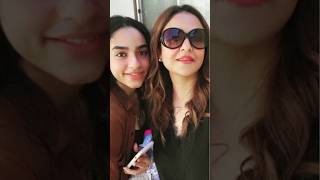 Nadia khan with her daughter 😃😯🤩😳#nadia#shorts#viral#trending