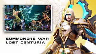 summoners war lost centuria gameplay | summoners war lost centuria the world