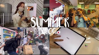 ENG)夏休み早々高校の友達に会って銀の盾開封してきた(ft.吉祥寺、ipad unboxing📦 )