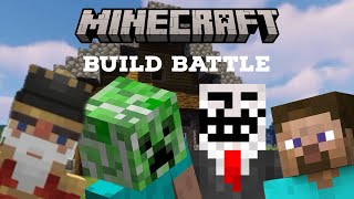 Minecraft build battle with the boys