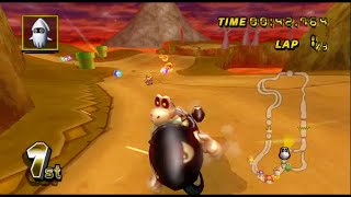 Mario Kart Wii - Dry Bones - Mirror Star Cup - Bullet Bike マリオカートWii - 乾いた骨 - ミラースターカップ - ロケットキラー