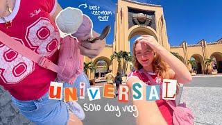 single rider lines, summer tribute store, & more | solo day at universal vlog 2024