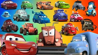 Looking For Disney Pixar Cars 3 Lightning Mcqueen, Doc Hudson, Luigi, Bobby Swift, Fillmore, Fritter