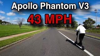 43 MPH SCOOTER  APOLLO PHANTOM V3 (2023) GAME CHANGER