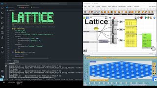 Copilot Creates Lattice in Grasshopper