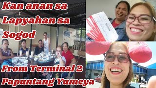 🇵🇭Pinas Vacation 2024|FLIGHT from TERMINAL 2 to KAN ANAN SA LAPYAHAN sa SOGOD|Lucy Pagalan