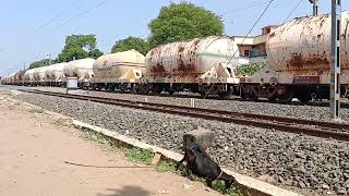 Long Hindalco oil tanker || SouthEastern || Indian Railways || blog ||Railfannig ||