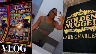 ROAD TRIP TO LAKE CHARLES 24HRS + CELEBRATING MY GRANNY BIRTHDAY + GOLDEN NUGGET CASINO