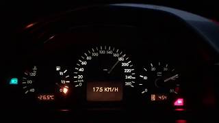 Mercedes E320 CDI W210 Acceleration