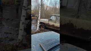 уаз без шноркеля по луже #offroad #nnov