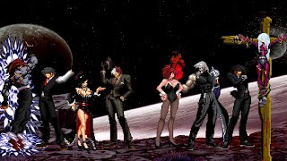 [KOF Mugen] TyeGuy MUGEN Team VS. Night Angels Team