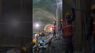 z morh tunnel project working in progress