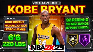 KOBE BRYANT MINI POST SCORER BUILD IN NBA 2K25!